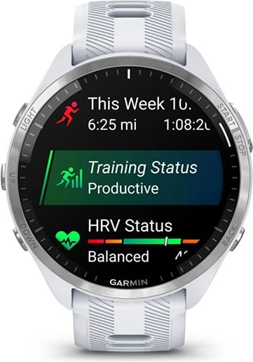 Умные часы Garmin Forerunner 965 47mm / 010-02809-11 (белый)