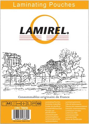 

Пленка для ламинирования, LA-78656 А4 75мкм