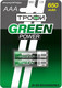 Комплект аккумуляторов Трофи Green Power AAAHC-2BP 650mAh (2шт) - 