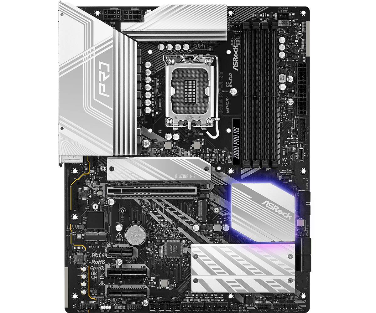 Материнская плата AsRock Z890 Pro RS — фото 2