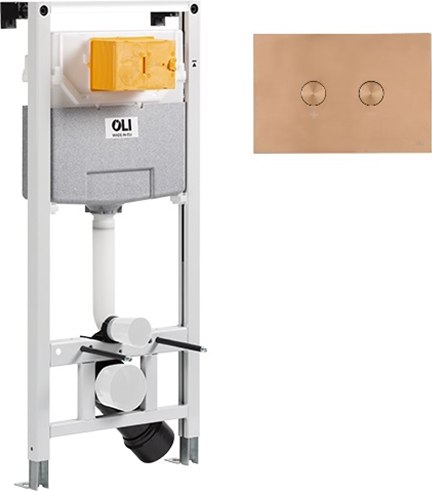 Инсталляция для унитаза Oli 120 Eco + Blink / 879235 + 887610