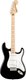 Электрогитара Fender Squier Sonic Stratocaster MN WPG BLK - 