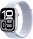 Умные часы Apple Watch Series 10 GPS 42mm / MWWD3 (серебристый, плетеный ремешок) - 