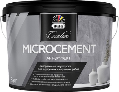

Штукатурка готовая декоративная, Microcement