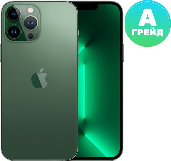 Смартфон восстановленный Apple iPhone 13 Pro Max 256GB Flip Грейд A (альпийский зеленый)