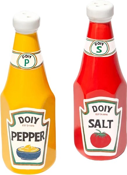 Набор для специй Doiy Corner Shop. Ketchup Mustard / DYSPECSKM