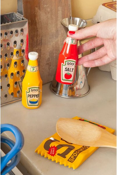 Набор для специй Doiy Corner Shop. Ketchup Mustard / DYSPECSKM