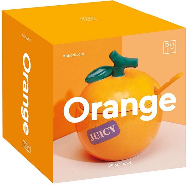 Сахарница Doiy Orange / DYSBOFMOR