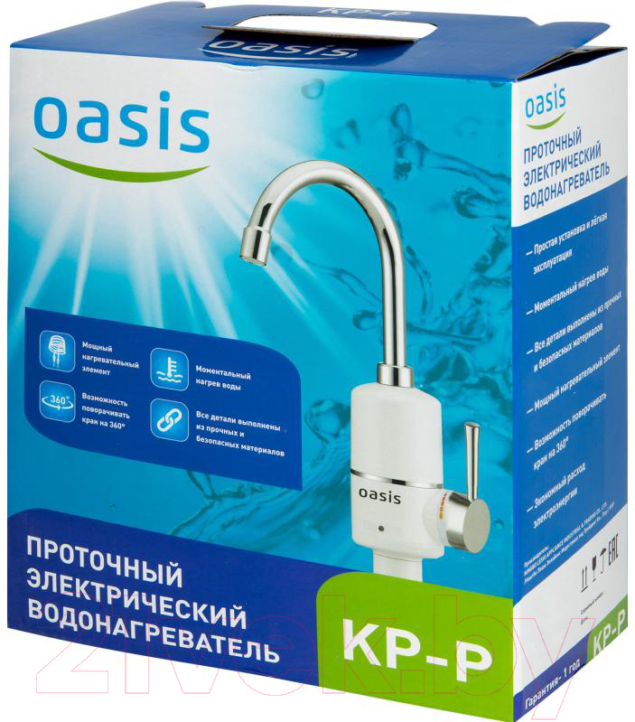 Кран-водонагреватель Oasis KP-P