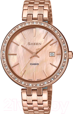 

Часы наручные женские Casio, SHE-4052PG-4AUEF