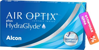 Контактная линза Air Optix HydraGlyde Sph-7.00 R8.6 D14.2 - 