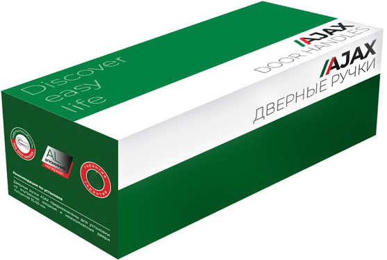 Ручка дверная Ajax furniture Sigma R.JR54 SN/CP-3 (матовый никель/хром) — фото 2