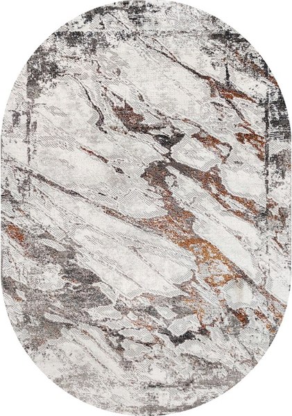 Коврик Safyun Mariel MR333-MULTI-GREY-OVAL