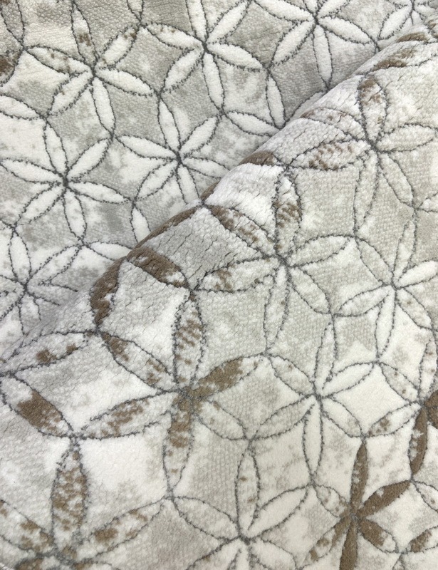 Ковер Safyun Calibri BT315-CREAM-BROWN (1.4x2) — фото 2
