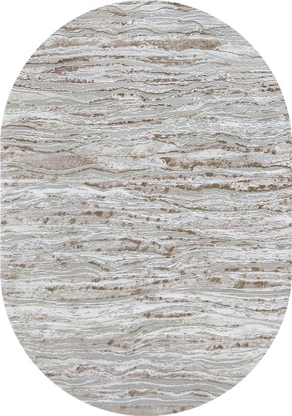 Ковер Safyun Victoria HL617-CREAM-D.BEIGE-OVAL (1.4x2)