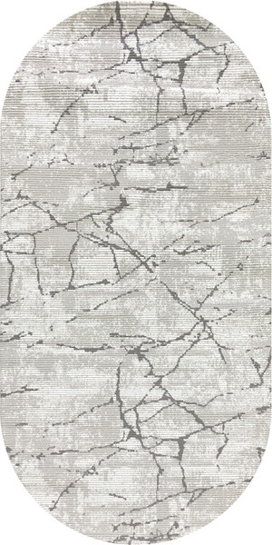 Ковер Safyun Calibri BT331-CREAM-D.GREY-OVAL