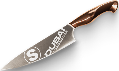 Нож Samura Dubai SDB-0085 (розовое золото) -