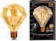 Лампа Gauss Filament Diamond 5W 450lm 2400К Е27 Golden LED / 147802005 - 