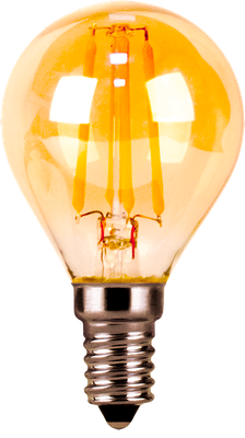

Лампа, Filament Шар 5W 400lm 2700К Е14 Golden LED / 105801005
