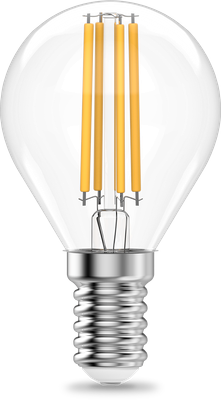 

Лампа, Filament Elementary Шар 10W 670lm 4100К Е14 LED / 52120