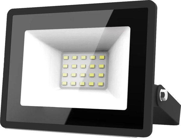 Прожектор Gauss Elementary 20W 1800lm 6500К IP65 LED / 613100320 (черный)