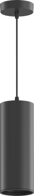 Потолочный светильник Gauss Overhead 12W 920lm 4100K 170-240V IP20 / HD034 (черный)