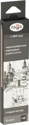 Набор простых карандашей ГАММА Старый мастер / 170322_HB - 