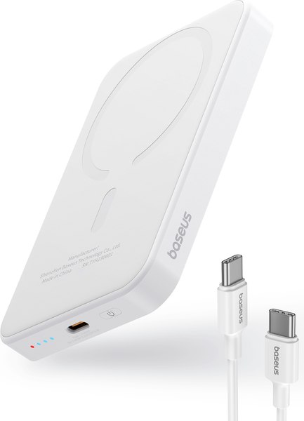 Портативное зарядное устройство Baseus PPCXM05 / P10022107223-00 (Stellar White)