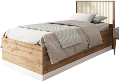 

Односпальная кровать, Зелль 90x200 ECO.001.00068.90-200.376WML/1015
