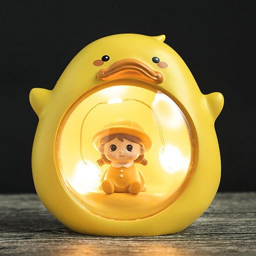 Ночник ILikeGift Baby Duck / BB2675-6A (желтый)