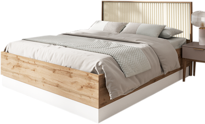

Двуспальная кровать, Зелль 180x200 ECO.001.00068.180-200.376WML/1015