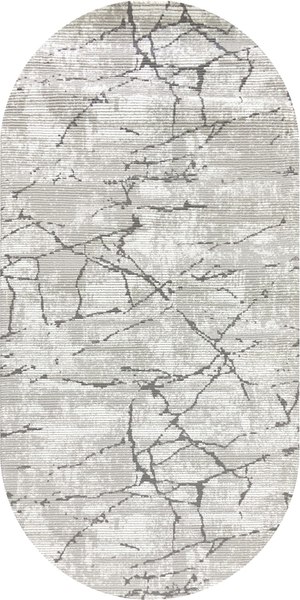 Ковер Safyun Calibri BT331-CREAM-D.GREY-OVAL