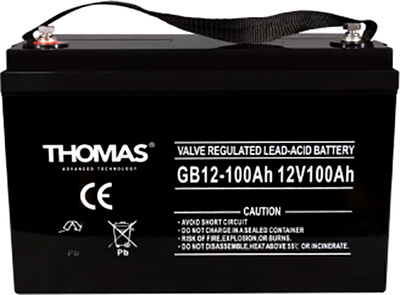 

Аккумуляторная батарея, GB 12-100Ah 12V100Ah
