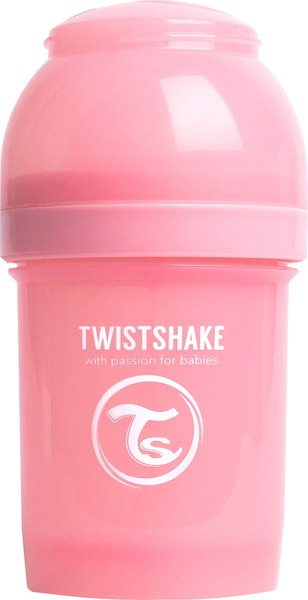 Бутылочка для кормления Twistshake Антиколиковая 79086 (125мл, пастельный розовый)