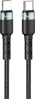 Кабель Hoco DU46 Type-C to Lightning (1м, черный) - 