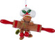 Елочная игрушка Kurt S. Adler Christmas 2024. Пряничный человечек со скалкой / H5024_1 -