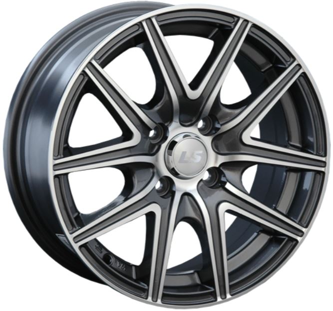 Литой диск LS wheels LS 188 15x6.5" 4x108мм DIA 65.1мм ET 27мм GMF