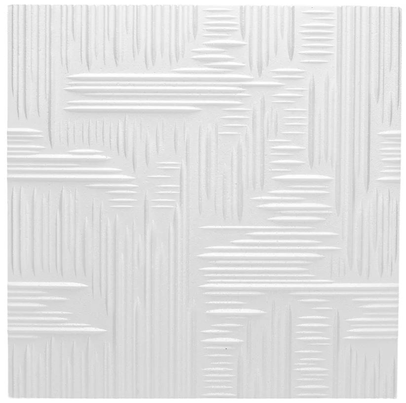 Потолочная плита FORMAT Норма Люкс из инжекционного пенополистирола (500x500, уп.8шт, белый)