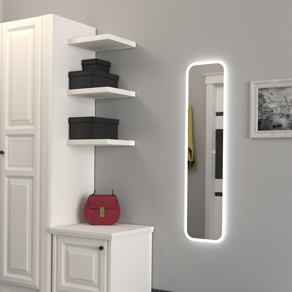 Купить Зеркало Континент Bruno LED 30х120 в Жодино
