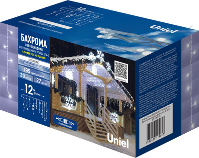 Светодиодная бахрома Uniel ULD-B12006-195/TTK / UL-00010879
