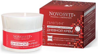 Крем для лица Novosvit Лифтинг укрепляющий подтягивающий дневной (50мл) - 