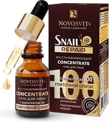 

Гель для лица, Восстанавливающий Concentrate с фильтратом улиточной слизи 100