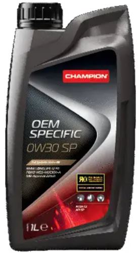 Моторное масло Champion Specific 0W30 SP / 1049055 (1л)