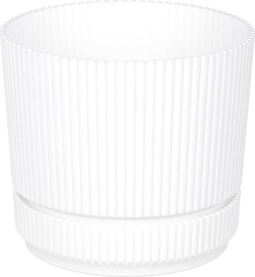 Вазон Idea Стрип М3245 (белый) - 