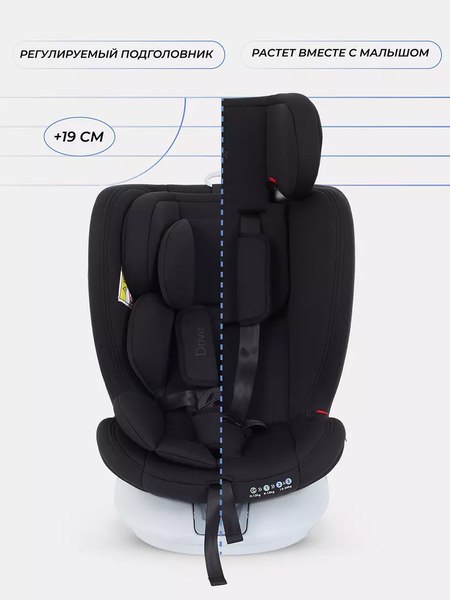 Автокресло Rant Drive Isofix / LB619 (Black)