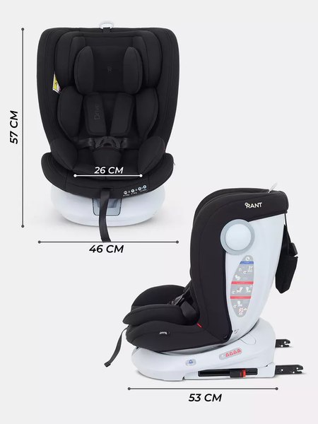Автокресло Rant Drive Isofix / LB619 (Black)