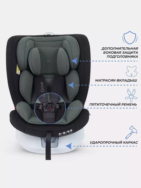 Автокресло Rant Drive Isofix / LB619 (Green)