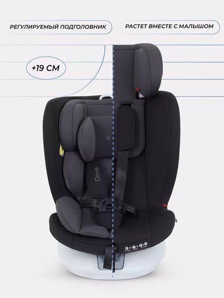 Автокресло Rant Drive Isofix / LB619 (Grey)