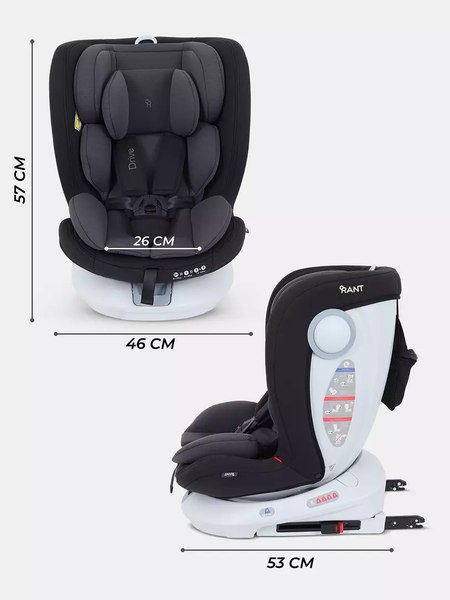 Автокресло Rant Drive Isofix / LB619 (Grey)