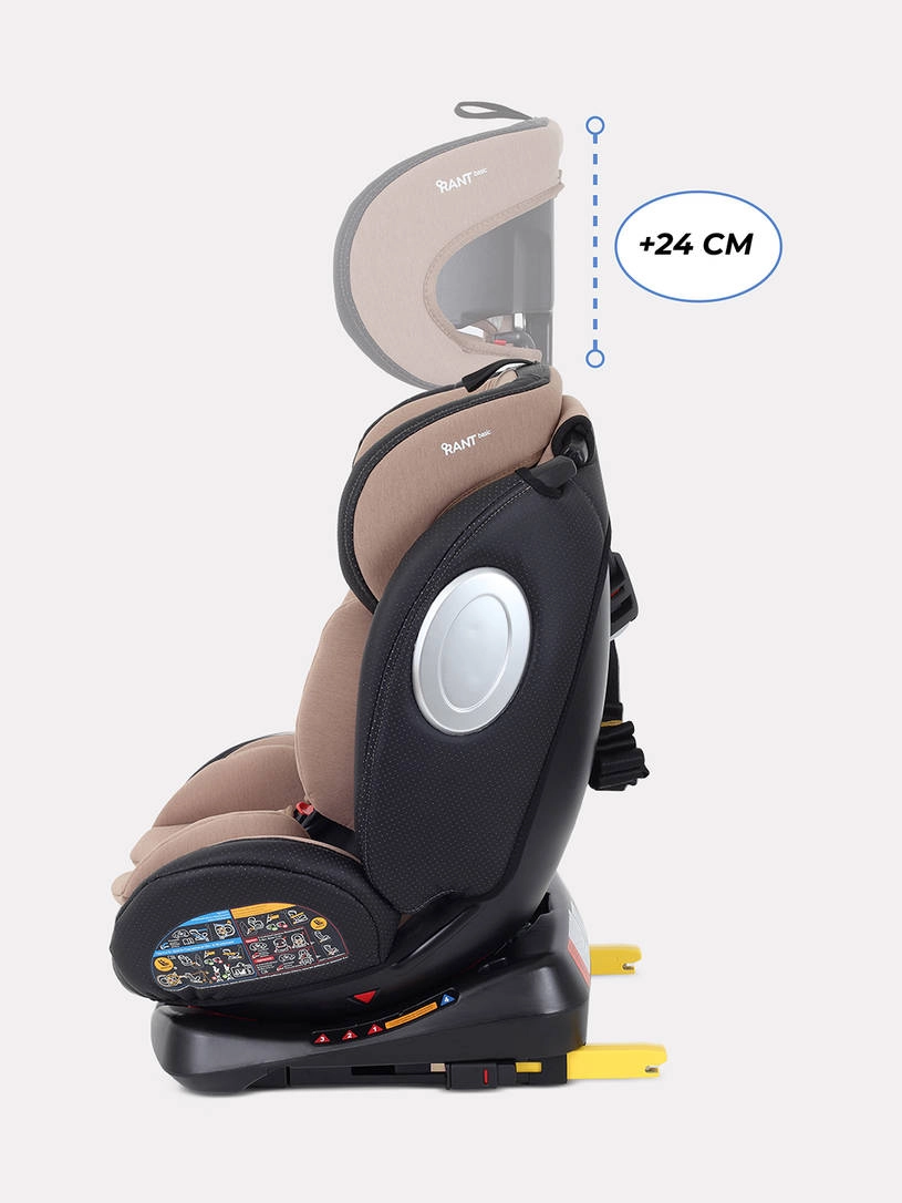 Автокресло Rant Basic Isofix Twist pro / YC06 (Beige) — фото 9